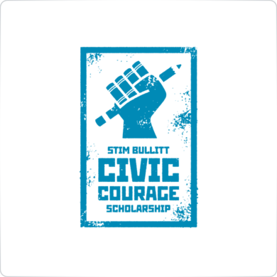 Stim Bullitt Civic Courage Scholarship Logo